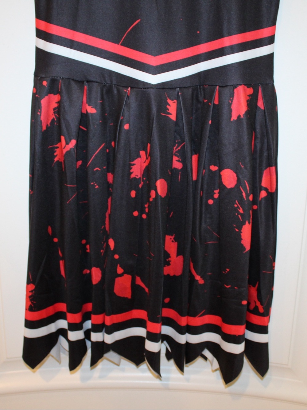 Zombie cheerleader costume (girls XXL) (NWOT) - Picture 7 of 10